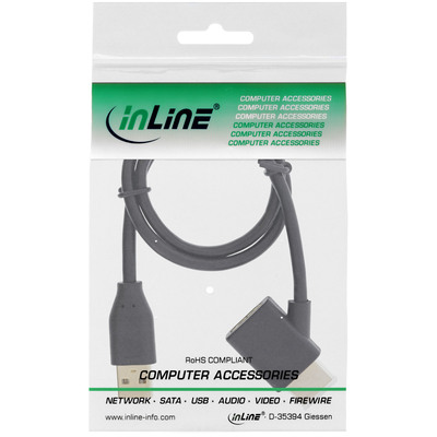 InLine® HDMI Adapter Stecker/Buchse mit USB-Power Einspeisung, 0,5m (Produktbild 3)
