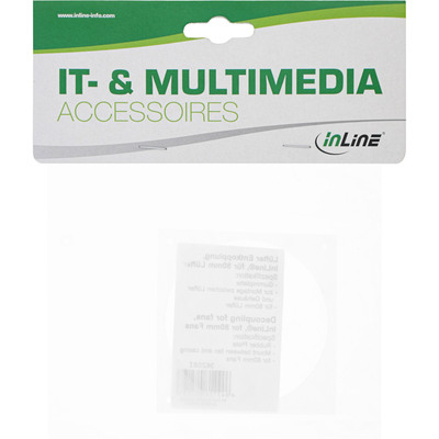 InLine® Lüfter Entkopplung, für 80mm Lüfter (Produktbild 2)