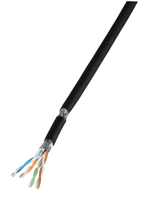 PATCH PRO FLEX CAT 7 Kabel PUR/Gummi -- RAL9005, UV best., 99262.500 (Produktbild 1)