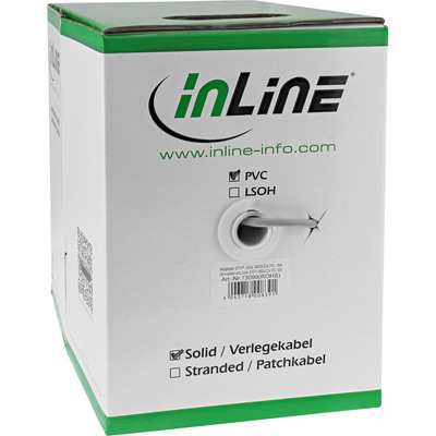 InLine® Verlegekabel, SF/UTP, Cat.5e, AWG24 CCA, PVC, 100m (Produktbild 11)