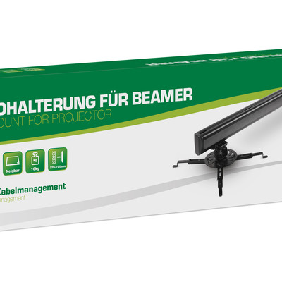InLine® Wandhalterung für Beamer, max. 16kg (Produktbild 3)