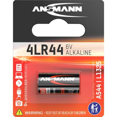ANSMANN 1510-0009 Alkaline Batterie 6V 4LR44 (Produktbild 1)