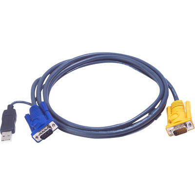 ATEN 2L-5203UP KVM Kabelsatz, VGA, PS/2 zu USB, Länge 3m (Produktbild 1)