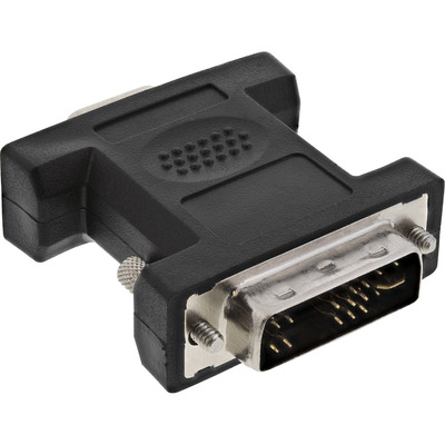 InLine® DVI-A Adapter, Analog 12+5 Stecker auf 15pol HD Buchse (VGA) (Produktbild 1)