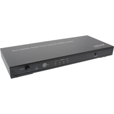 InLine® HDMI 4K2K Switch, 4-fach, mit Audio (Produktbild 1)