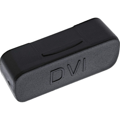 InLine® Staubschutz, für DVI Buchse, schwarz 50er Pack (Produktbild 1)