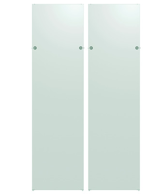 Seitenwand für PRO 47HE, T=1200 -- 2-teilig, RAL7035, 2 Teile je 600 mm, PRO-W472Z.GR (Produktbild 1)