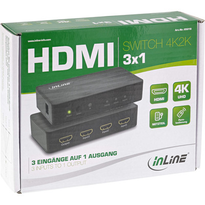 InLine® HDMI Switch, 3-fach, 4K2K@60Hz, HDCP 2.2  (Produktbild 5)