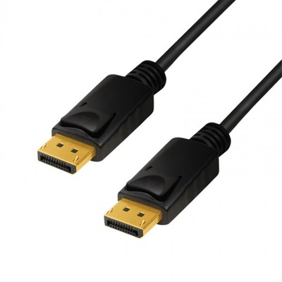 DisplayPort 1.4 Anschlusskabel, M/M -- 2m, schwarz, ICOC-DSP-A14-020NT (Produktbild 1)