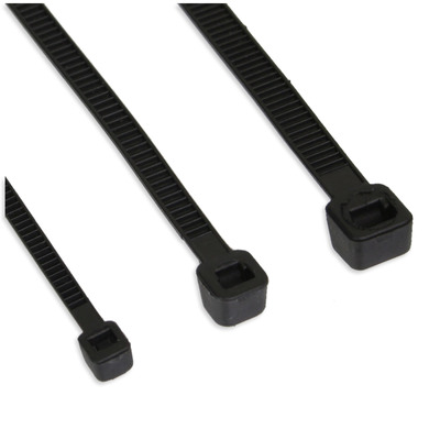 InLine® Kabelbinder, Länge 150mm, Breite 2,5mm, schwarz, 100 Stück (Produktbild 1)