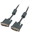 DVI-D Single Link Kabel, 2x DVI-D 18+1, St.-St., AWG 30, 2,0m, schwarz - Artikel-Nr: K5433.2