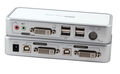 2-Port KVM Switch USB-DVI-D/A- Audio-USB2.0Hub incl. Kabelset - Artikel-Nr: EB950