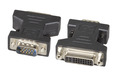 DVI 24+5 / VGA Adapter, DVI-A 24+5 Bu. auf HD15 St. - Artikel-Nr: EB462