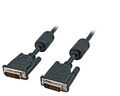 DVI-D Dual Link Kabel, 2x DVI-D 24+1, St.-St., AWG 30, 3,0m, schwarz - Artikel-Nr: K5434.3