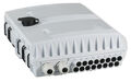 FTTH IP65 Anschlussbox für 16Fasern, 16Kupplungen und Faserüberlängenaufnahme - Artikel-Nr: FTTH-BOX-OUT-1