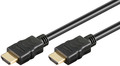 HDMI Kabel High Speed with Ethernet Schwarz 0,5Â m - Artikel-Nr: ICOC-HDMI-4-005