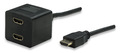 HDMI Videokabel Splitter Stecker auf 2x HDMI Buchse - Artikel-Nr: ICOC-HDMI-F-002