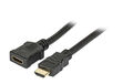 HighSpeed HDMIÂ™ Kabel m.Eth. A-A, St.-Bu., 1,0m, schwarz - Artikel-Nr: K7903.1