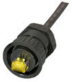 IP68 Kabelverschraubung für RJ45 HRS, TM11/21/31 St, Bayonettverschluss - Artikel-Nr: IP68ST6ATM