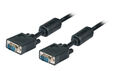 SVGA/HDTV Anschlusskabel, 2x HD-DSub 15, St.-St., 3,0m, schwarz - Artikel-Nr: K5326SW.3