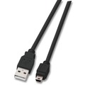 USB2.0 Anschlusskabel A-Mini B (5polig),, St.-St., 0,5m, grau, Classic - Artikel-Nr: K5250.0,5V2